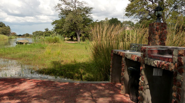 Riverside Camping at the Okavango